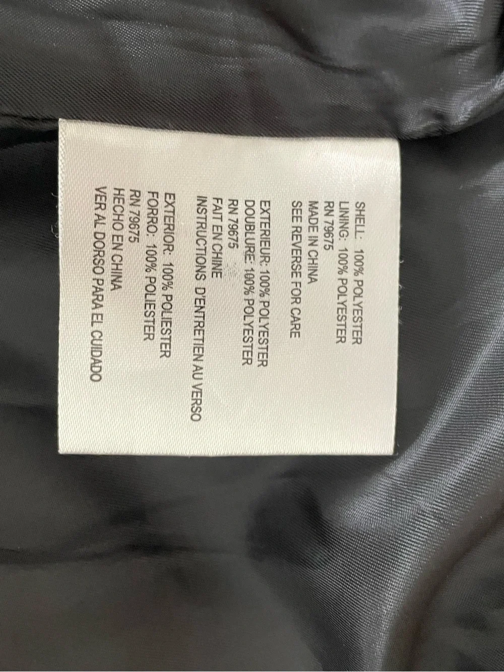 Michael Michael Kors Women’s Black Hooded Coat Jacket Windbreaker Size Small